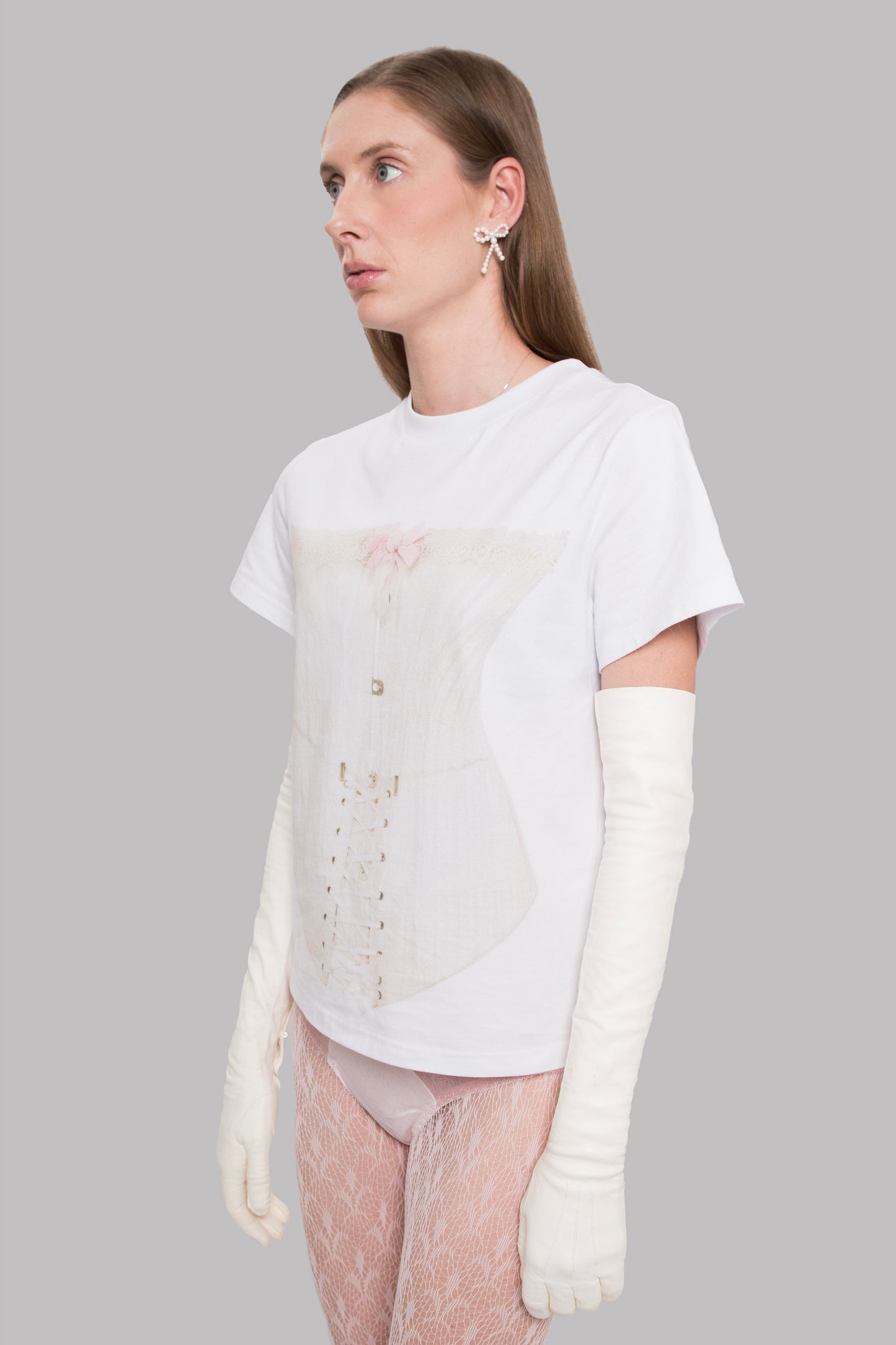 Laced Bodice Tee