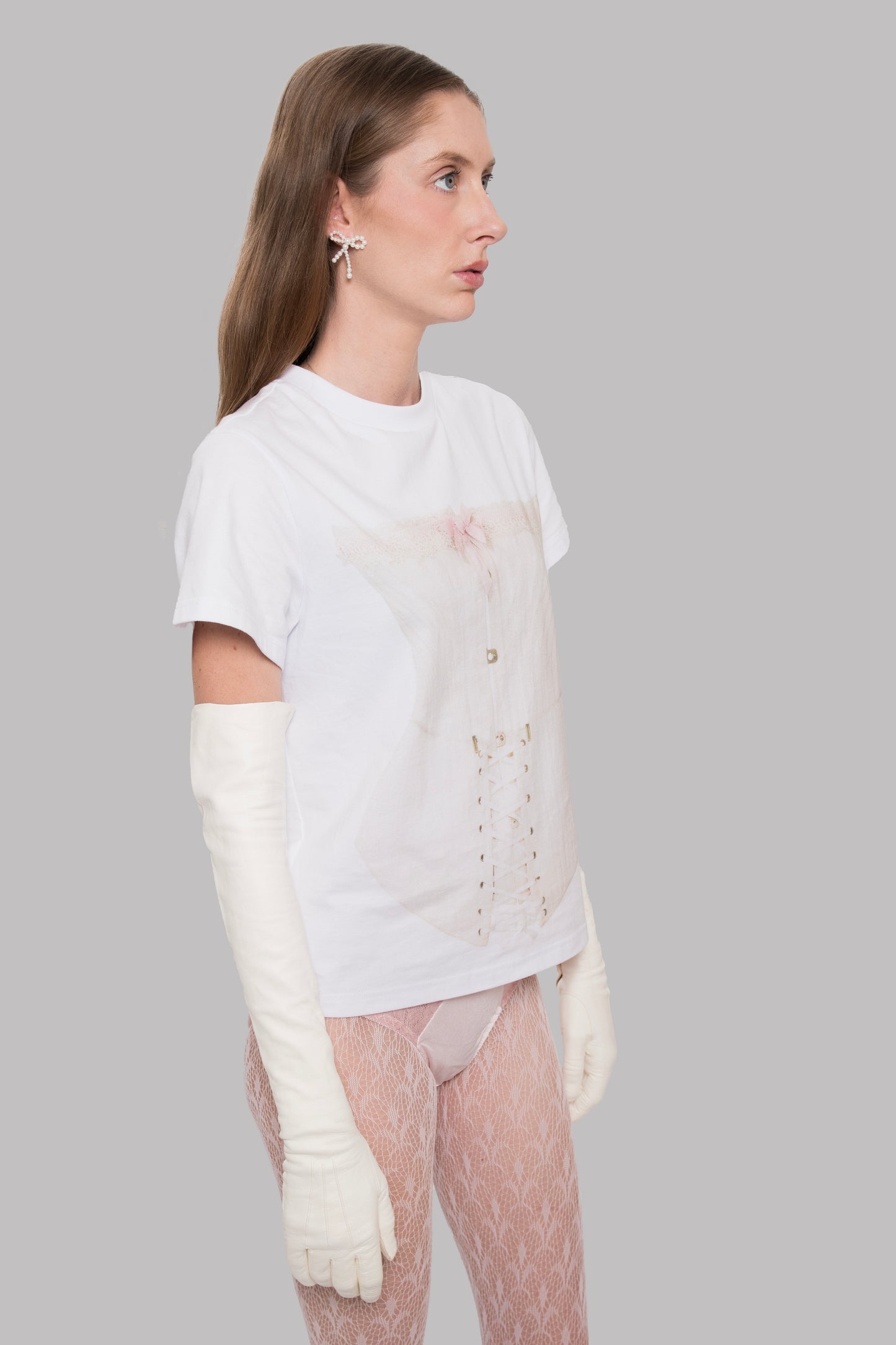 Laced Bodice Tee