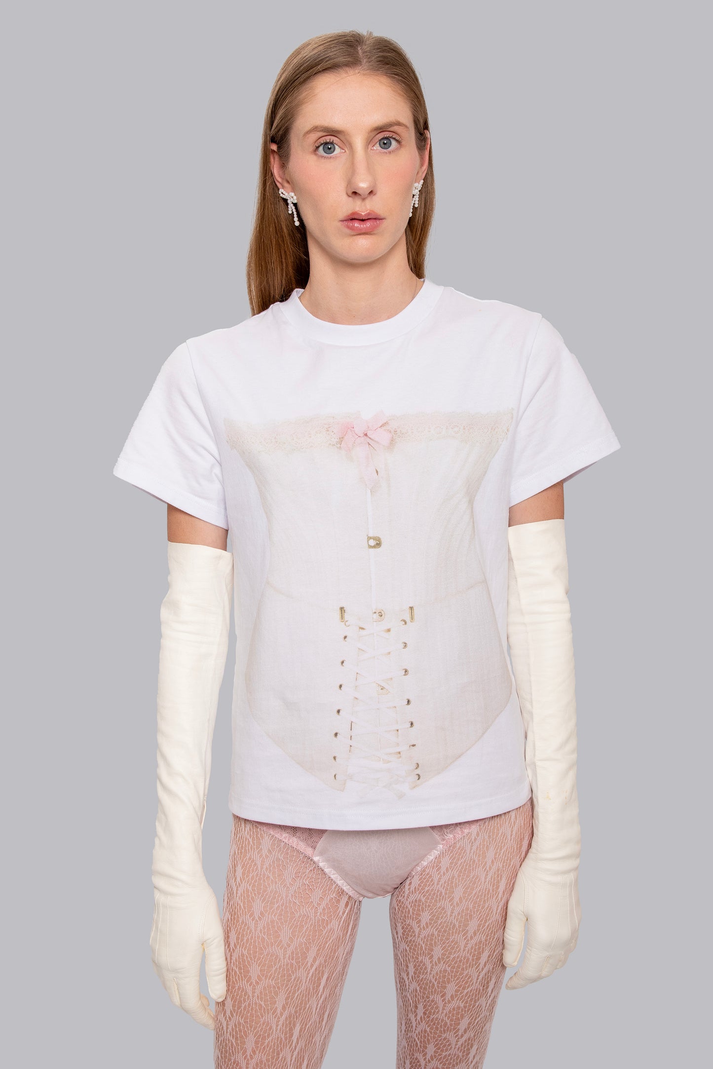 Laced Bodice Tee